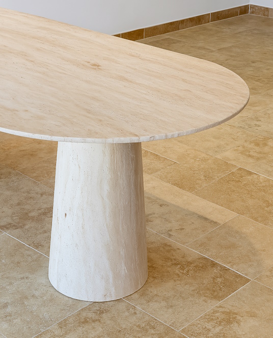 Table basse en pierre naturelle antitache impermeabilisation hydrooleofuge et entretien pro