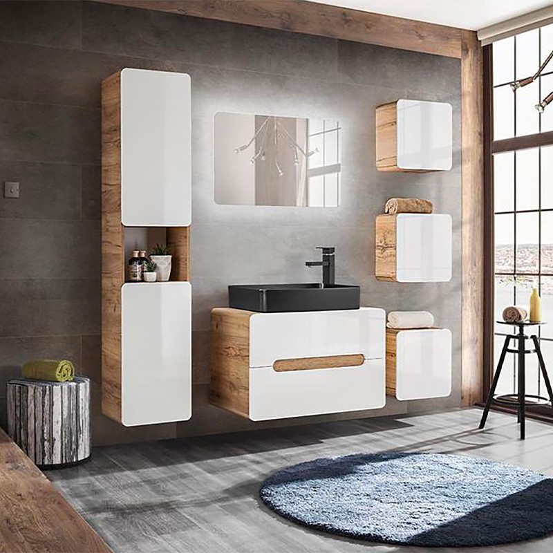 Table basse bois double plateau et rangements discrets design salon et gain de place pour booster votre activite