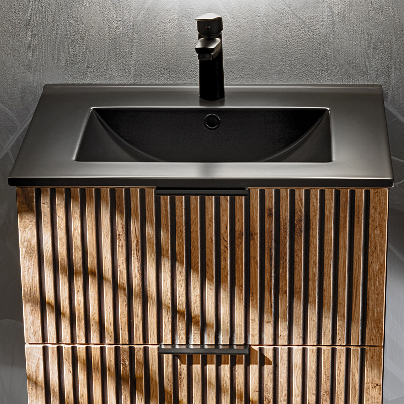 Table basse bloc au design sculptural artisanale et surmesure pour salon contemporain