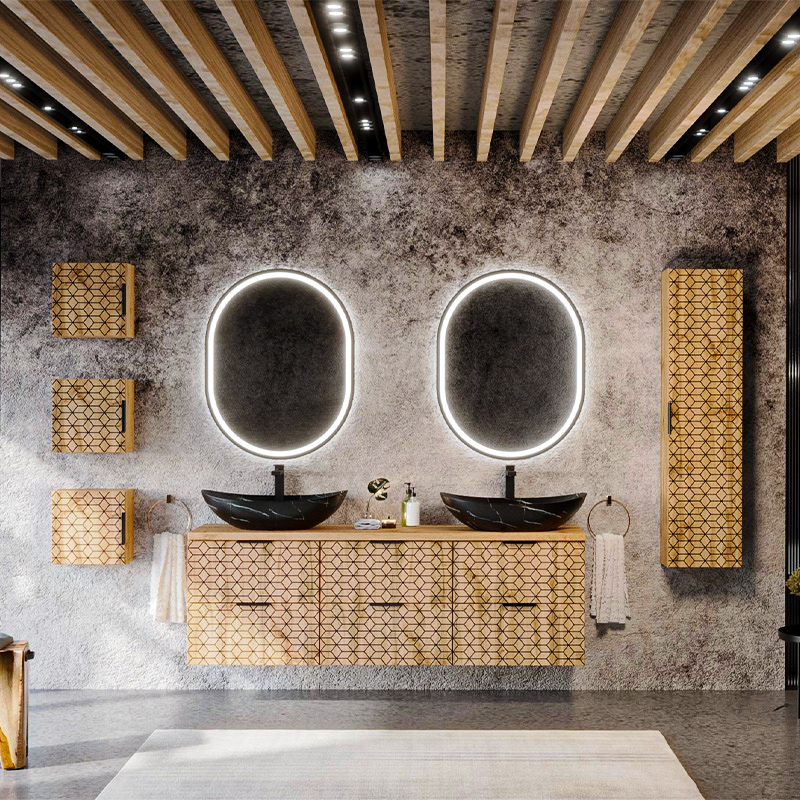 Table basse ronde optimisez la circulation dans un petit salon