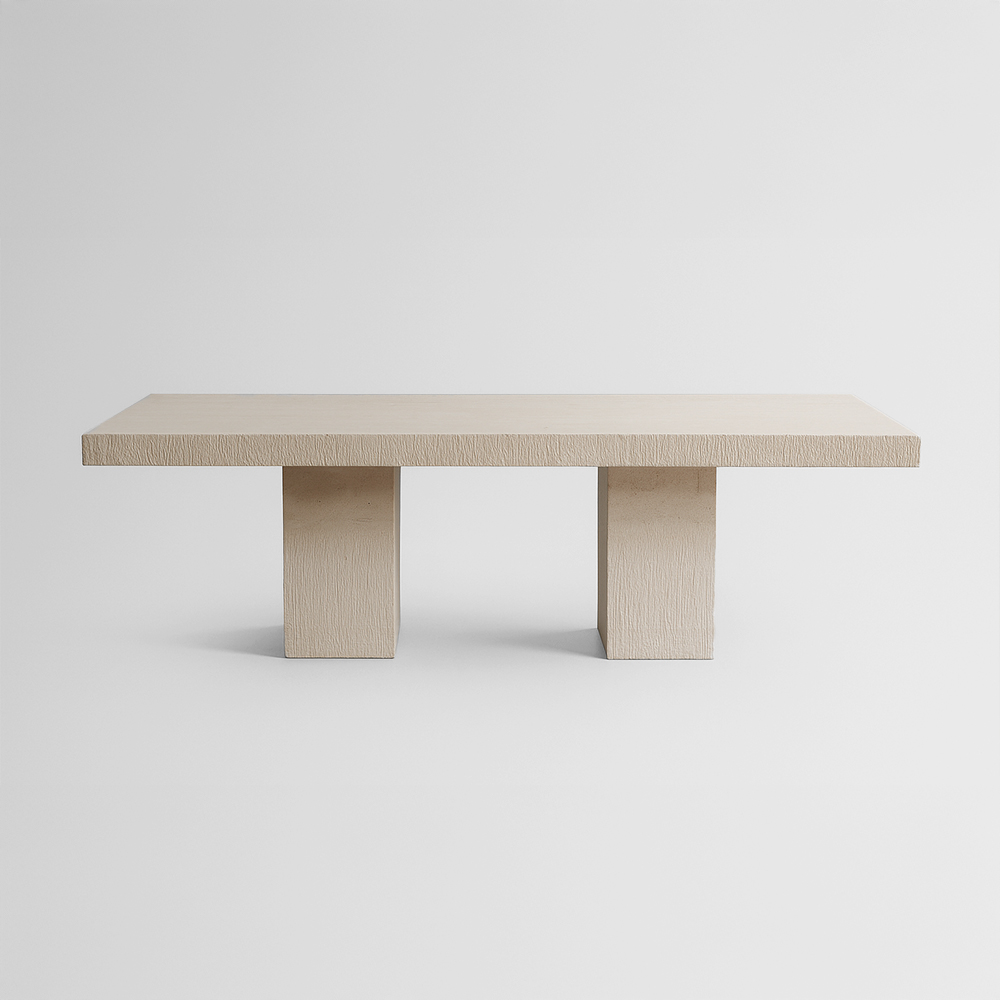 Table à manger BARI en Travertin
