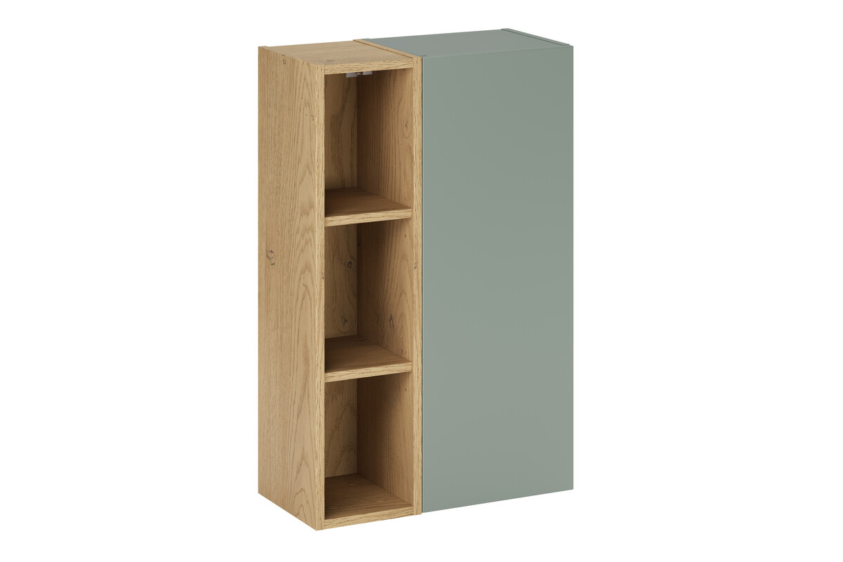 Ensemble meuble Aster GREEN avec étagère – Vert Mat