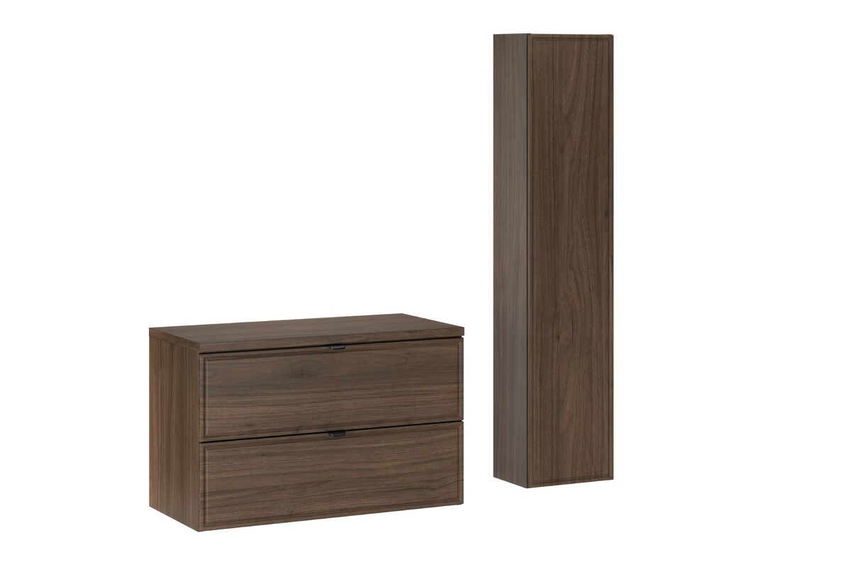 Ensemble de meubles TERRA VILLA de 80 cm Avec 1 plan et une armoire haute
