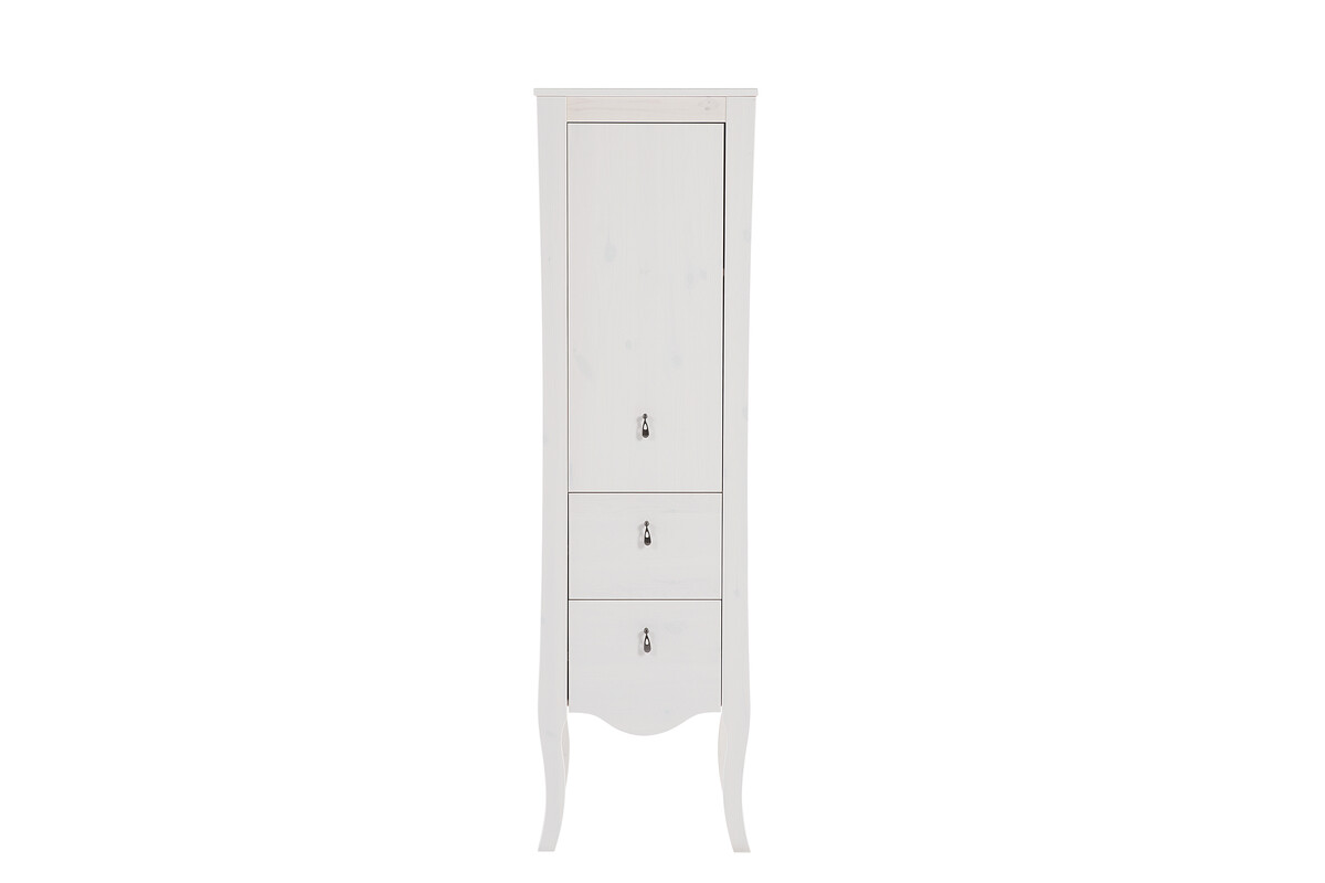 Armoire haute ELISABETH 1 porte 2 tiroirs