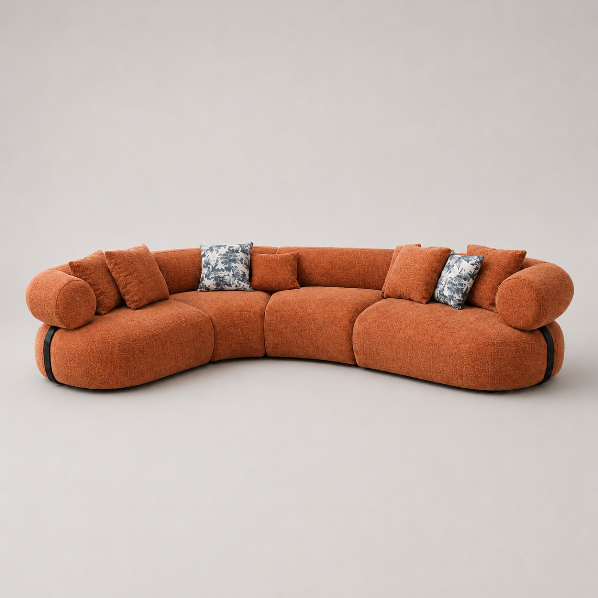 Canape Angle Gauche Hera Coloris Terracotta