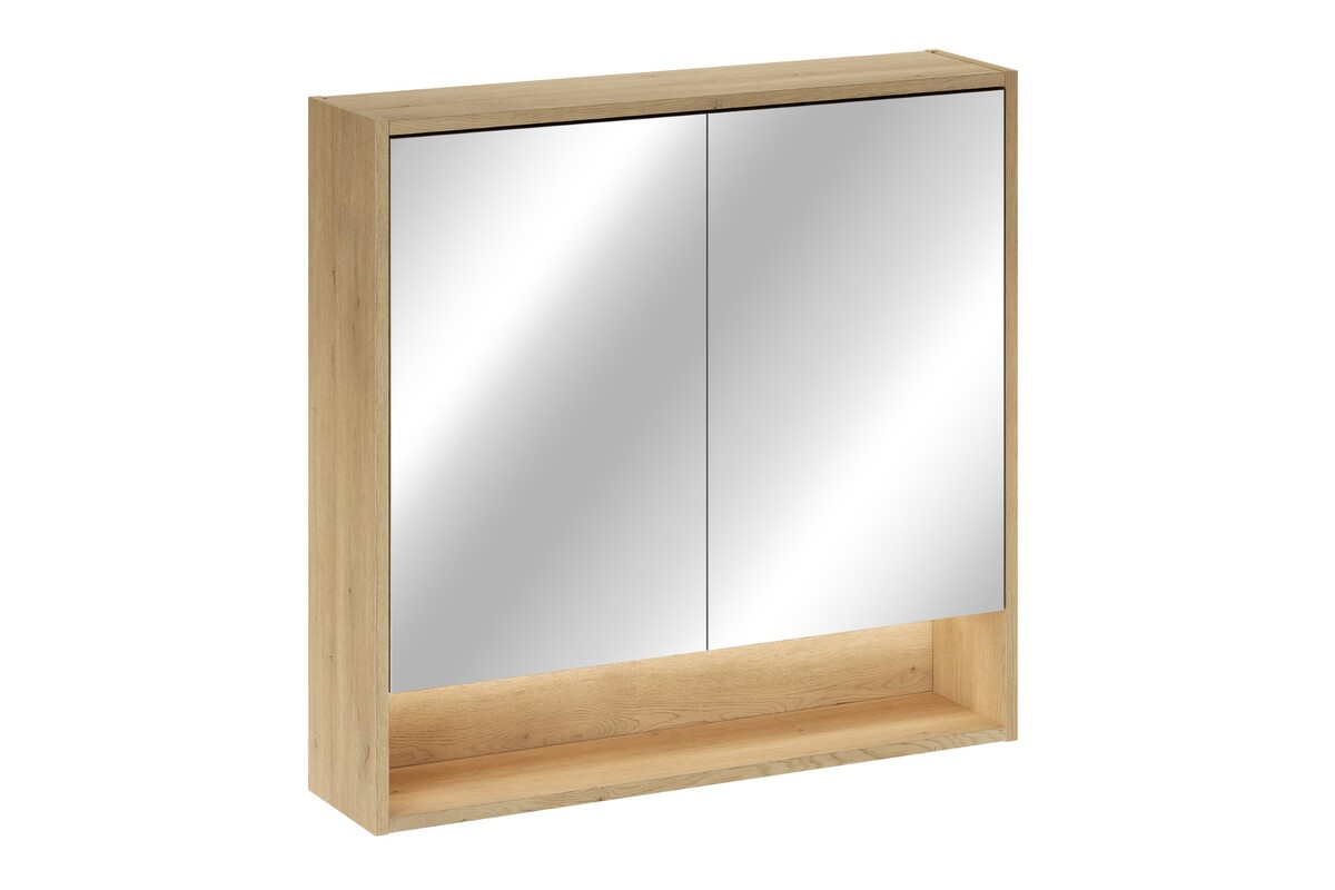 Armoire à miroir Viola Cremona 80 cm, 2 portes