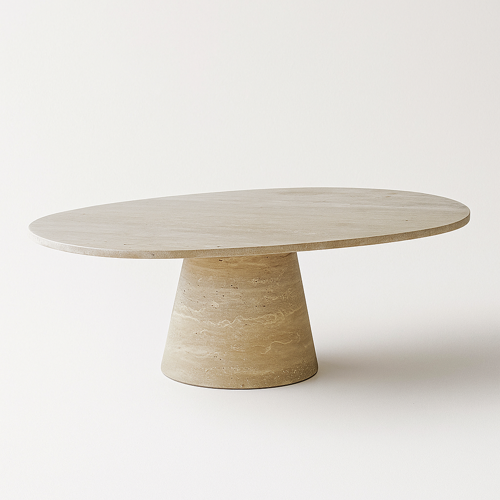Table basse ATHENA en Travertin  