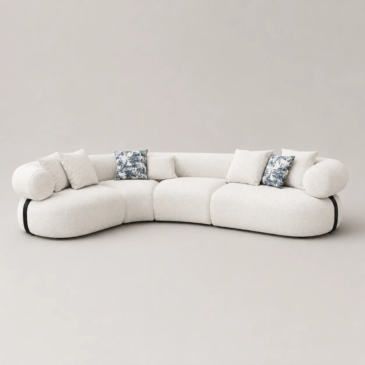 Canape Angle Gauche Hera Coloris Blanc Glacial