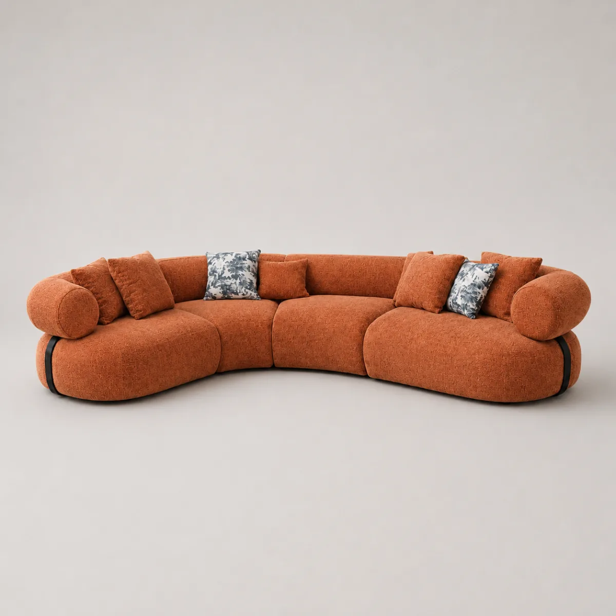 Canape Angle Gauche Hera Coloris Terracotta