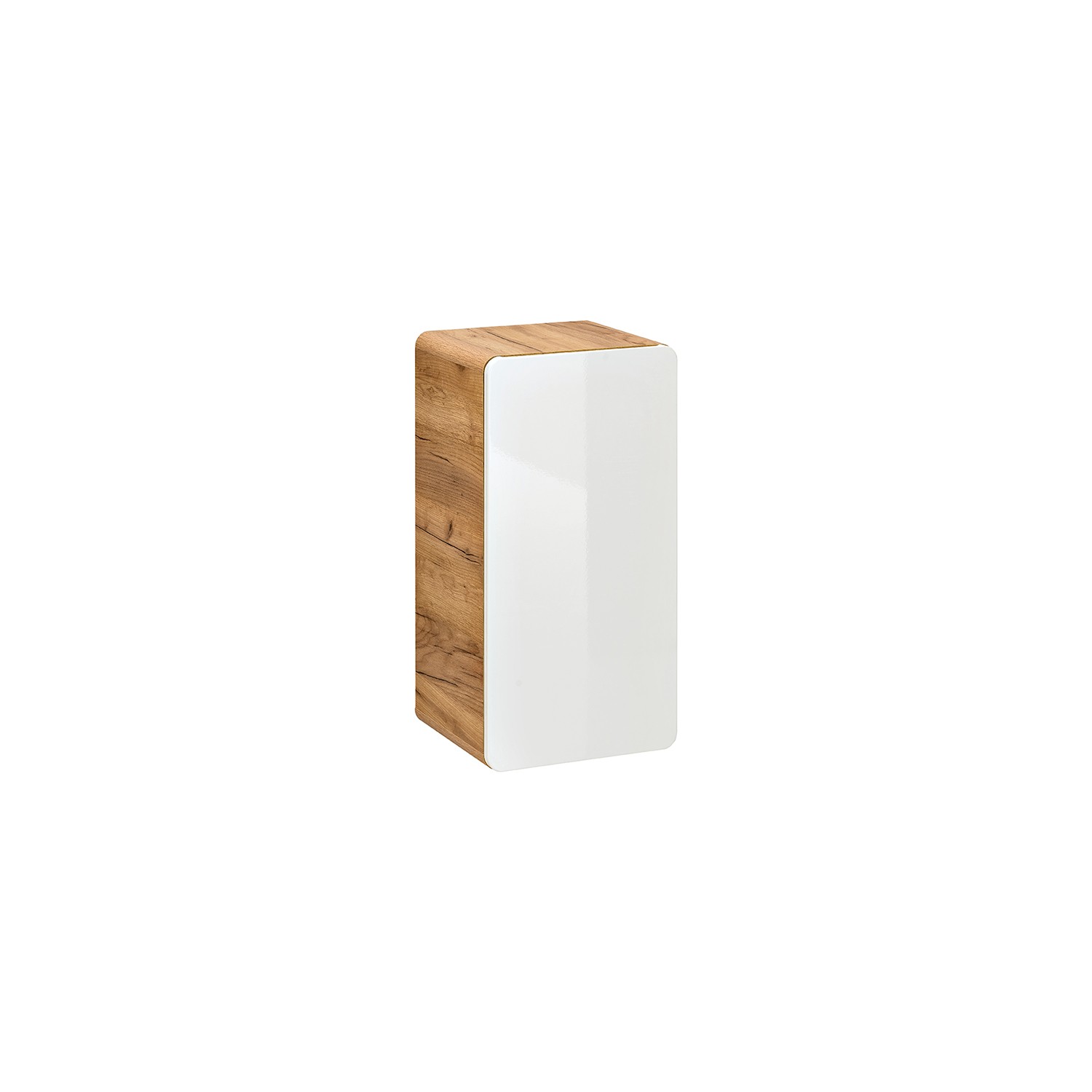 Meuble bas de rangement pour salle de bain Aruba White
