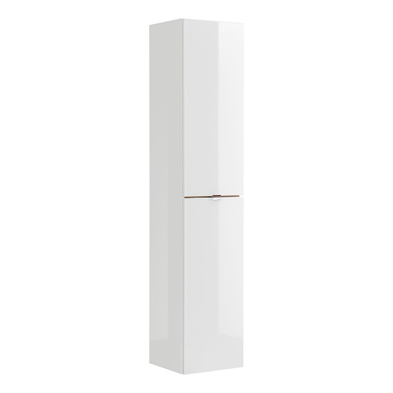 Colonne haute 2 portes blanc brillant Capri White