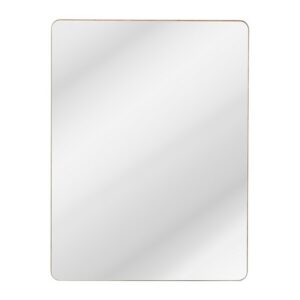 Miroir rectangulaire salle de bain bois 60cm