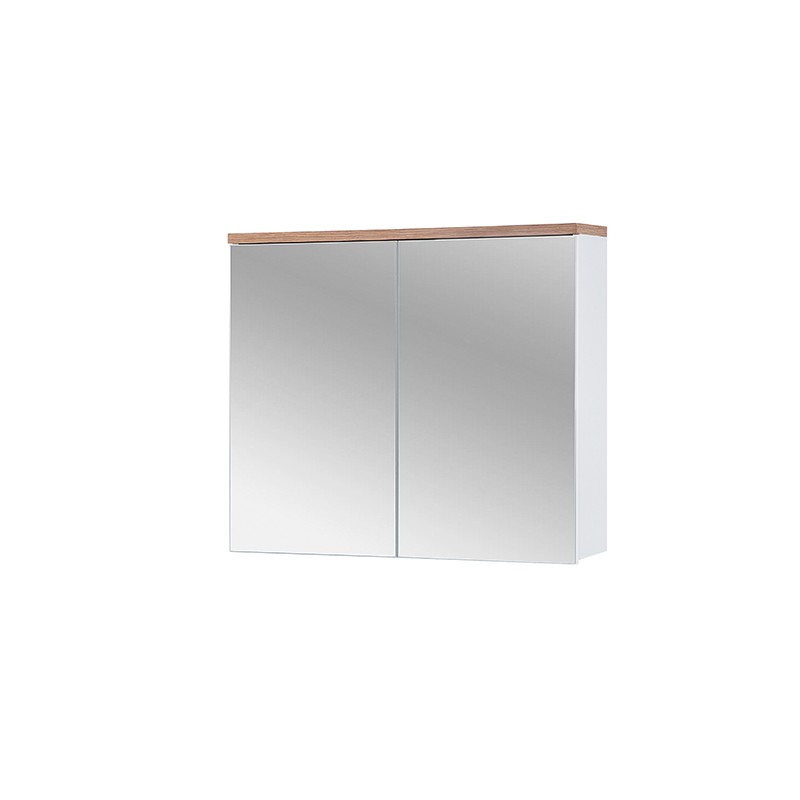 meuble miroir 60cm salle de bain bali white